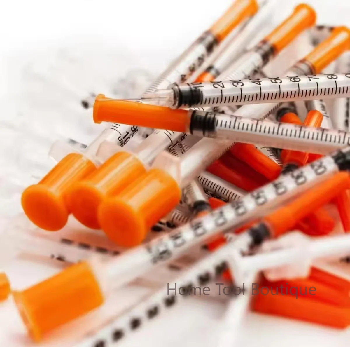 100pcs/lot 1ml 0.5ml 0.3ml 29G 30G 31G Disposable Plastic Veterinary Syringe With Needles Pet Animal Dog Cat Syringe