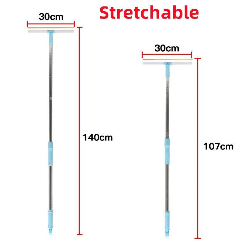 3Pcs Pet Hair Remover Set – Carpet Rake with Telescopic Handle for Dogs & Cats