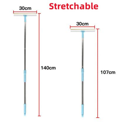3Pcs Pet Hair Remover Set – Carpet Rake with Telescopic Handle for Dogs & Cats