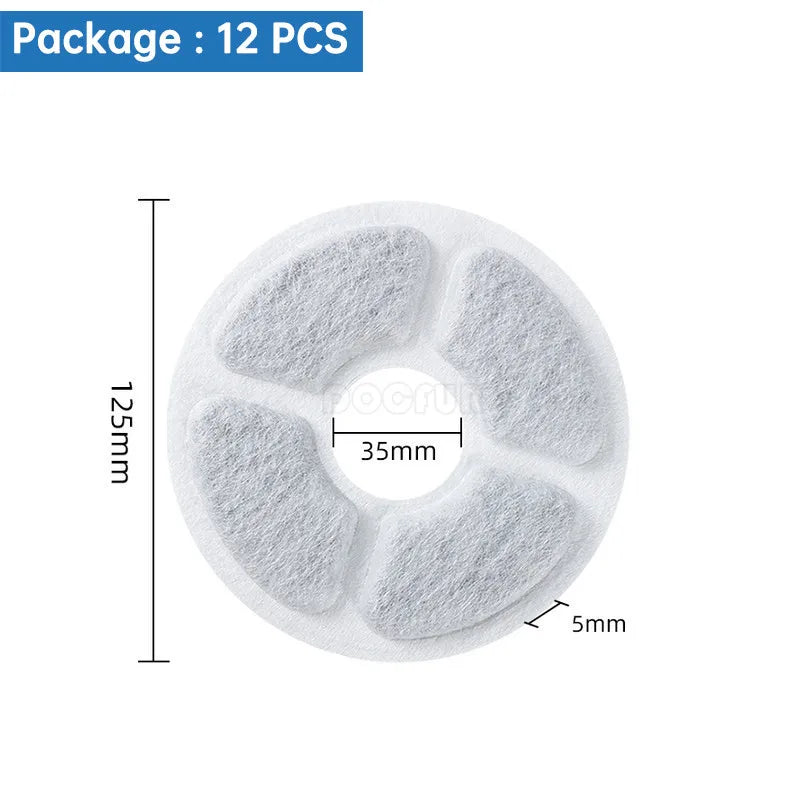 Cat Water Fountain Filter Source Factory Wholesale Professional Pet Fountain Replaced Filter Accessories Cat Drinking Filters