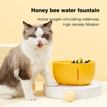 2L Cat Water Fountain – Automatic USB Pet Water Dispenser with Filter