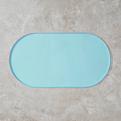 Cat Feeding Mat with Non-Slip Waterproof Design Pet Food Mat Compatible with Cat/Dog Bowls Multipet Households Dog Owners