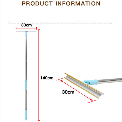 3Pcs Pet Hair Remover Set – Carpet Rake with Telescopic Handle for Dogs & Cats