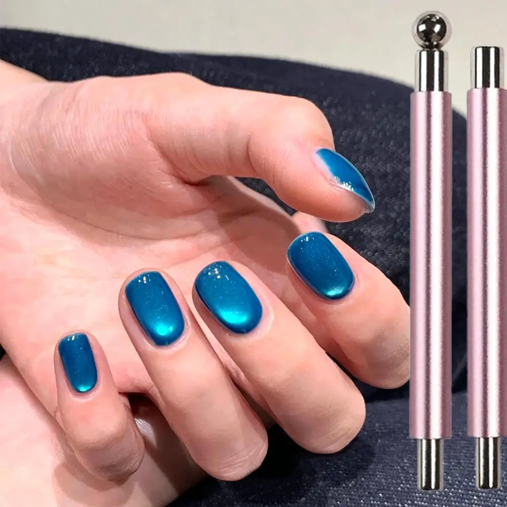 1Pcs Double Head Cat Eye Nail Magnetic Stick – Detachable Strong Magnet Manicure Tool