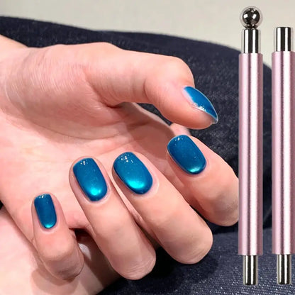 1Pcs Double Head Cat Eye Nail Magnetic Stick – Detachable Strong Magnet Manicure Tool