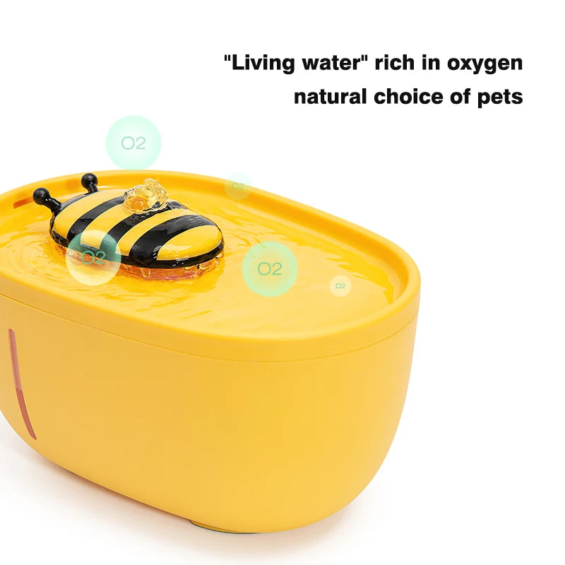 2L Cat Water Fountain – Automatic USB Pet Water Dispenser with Filter