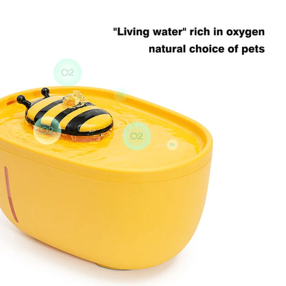 2L Cat Water Fountain – Automatic USB Pet Water Dispenser with Filter