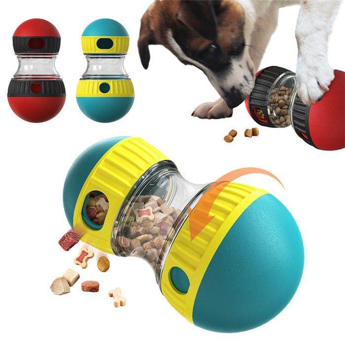 Interactive Dog Puzzle Toy & Treat Dispenser Ball